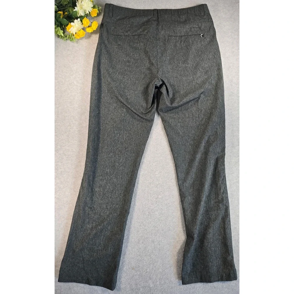 Zyia Active Performance Pants Mens M Gray Golf Commuter Hiking Trousers 34x30